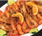 Charola de Langostinos
